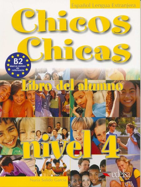 Chicos Chicas 4 - učebnice - Salido García Nuria - 210×280 mm