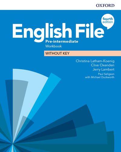 Levně English File 4th Edition Pre-Intermediate Workbook without Answer Key