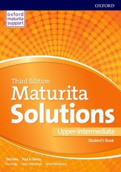 Levně Maturita Solutions 3rd Edition Upper-Intermediate Student´s Book Czech Edition - Falla Tim | Davies Paul A.