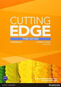 Cutting Edge Intermediate Students Book + DVD-ROM, 3.v.