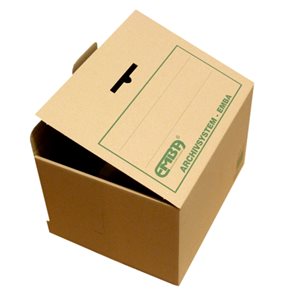 EMBA Archivační krabice pro uložení 5 archivních boxů A4