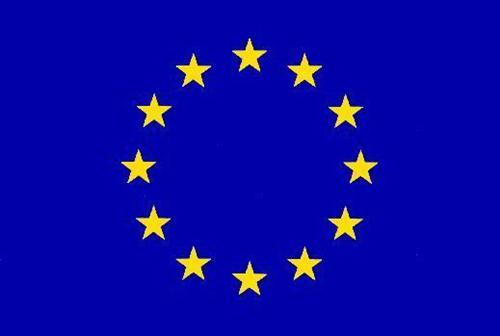Vlajka EU - návlek na žerď 150 × 100