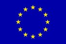 Stolní vlaječka EU - praporek se šňůrkou