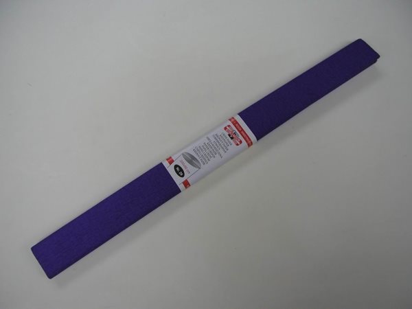 Levně Koh-i-noor Krepový papír barva 29 fialová - Role 50×200 cm