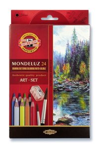 Umělecké akvarelové pastelky Koh-i-noor 3711 - 24 ks