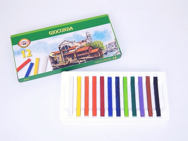 Koh-i-noor olejové křídy - GIOCONDA 8112 - 12 barev