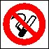 Zákaz kouření - symbol - 10×10/ fólie