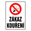 Zákaz kouření (dle 379/2005 Sb.) - A4  / samolepící fólie