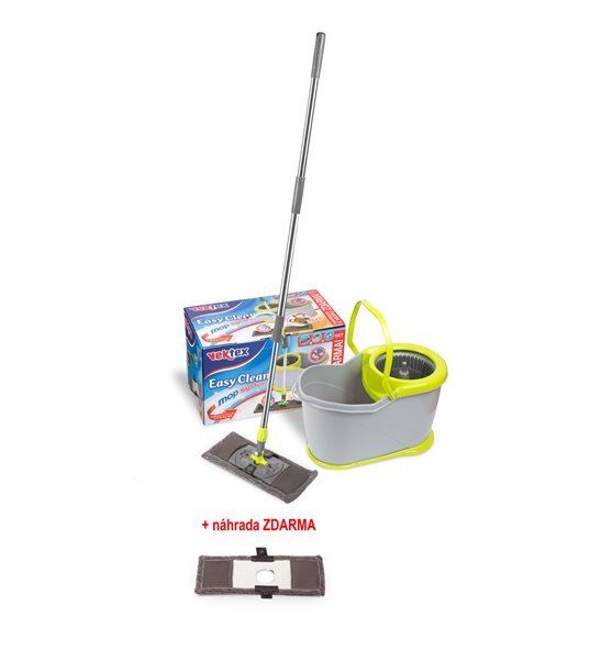 Levně Vektex Easy Clean mop systém + náhrada zdarma