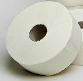 Levně Toaletní papír Jumbo 240 - 2 vrstvá celulóza ( 6 rolí )