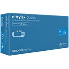 Jednorázové rukavice Nitrylex Classic - bez pudru, vel. M ( 100 ks )