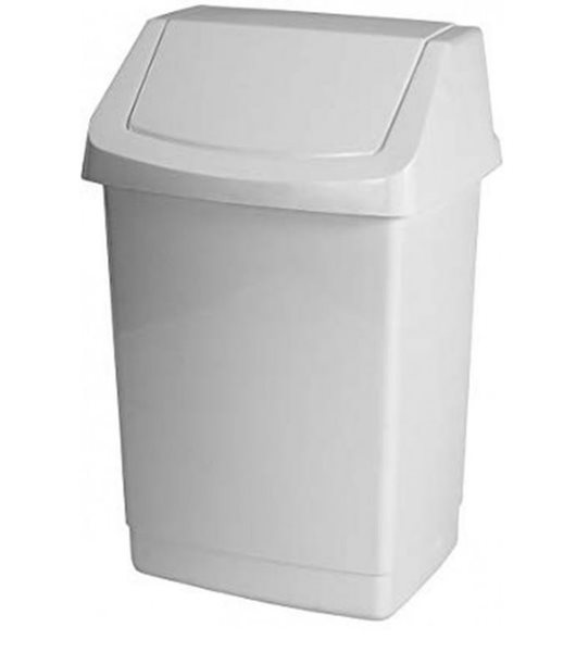 Odpadkový koš CUVER CLICK 15 l - bílá
