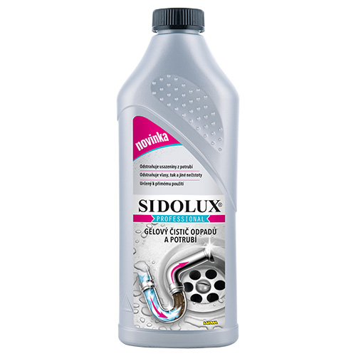 Levně Sidolux professional gelový čistič odpadů - 1 l