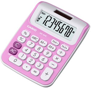 Casio Kalkulačka MS 6 NC PK - růžová