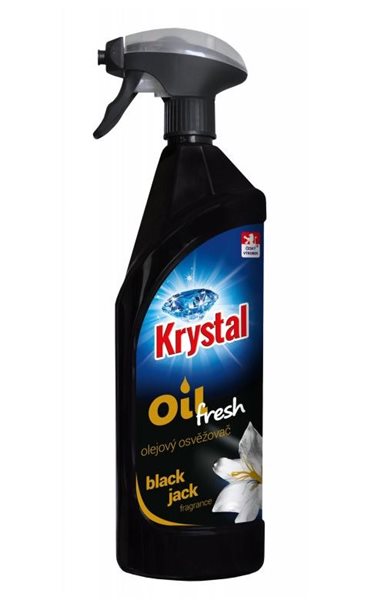 Levně KRYSTAL olejový osvěžovač s rozprašovačem - černý 750 ml, Sleva 27%