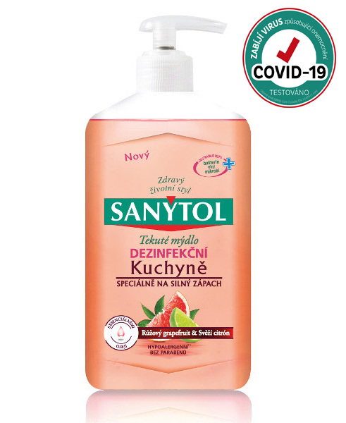 Sanytol dezinfekční mýdlo - do kuchyně 250 ml