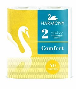 Harmony Comfort toaletní papír 2 vrstvý ( 4 ks )