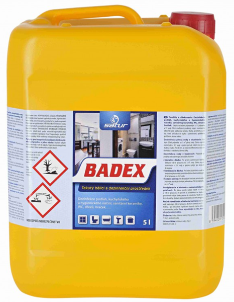 Levně Satur BADEX - tekutý dezinfekční prostředek - 5 L