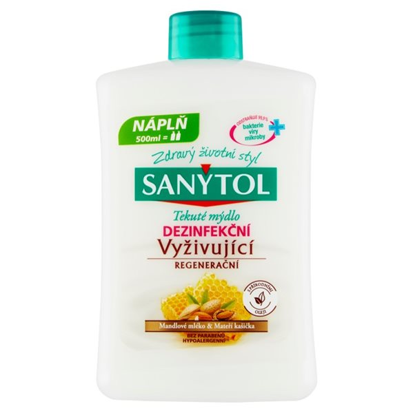 Levně Sanytol dezinfekční mýdlo - vyživující - náhradní náplň 500 ml