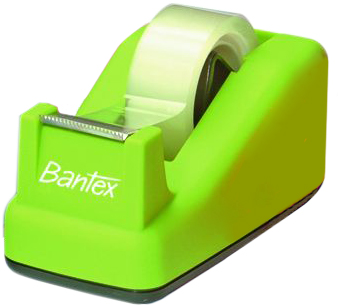 Levně Bantex Odvíječ lepicí pásky TD100 - limetkově zelený, Sleva 23%