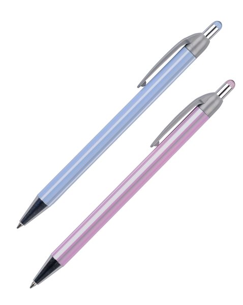 Levně Spoko Kuličkové pero Stripes 0,3 mm - mix barev
