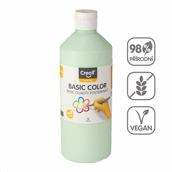 Temperová barva Creall 500 ml - pastelově zelená