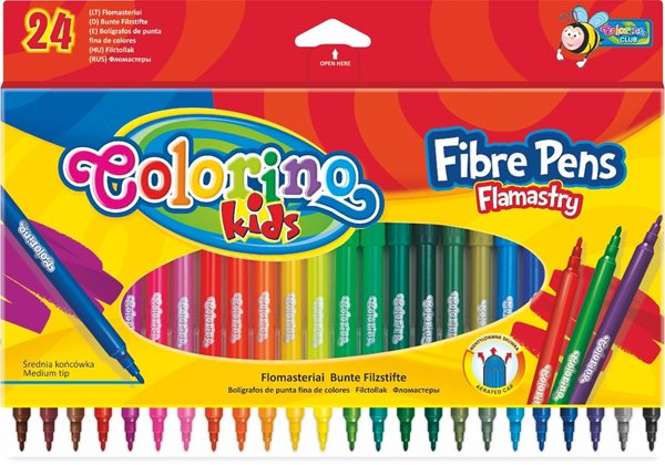 Fixy Colorino - 24 barev, Sleva 19%