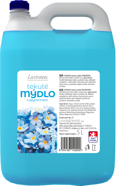 Levně Lavon tekuté mýdlo 5 l - pomněnka (modré)