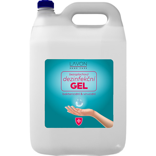 Lavon bezoplachový dezinfekční gel - 5 l, Sleva 357%