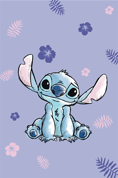 Jerry Fabrics mikroflanelová deka Lilo and Stitch