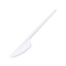 Plastový nůž bílý ( 100ks )