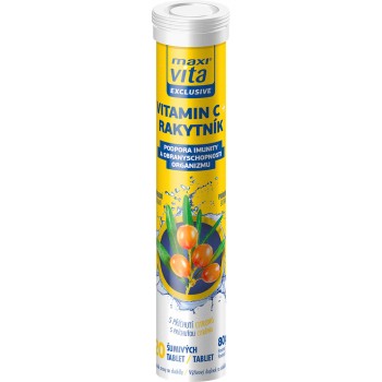MaxiVita Exclusive Vitamin C + rakytník
