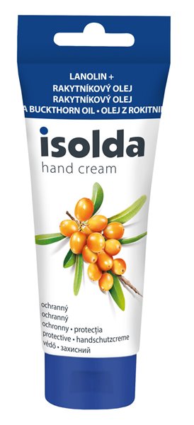 ISOLDA krém na ruce - lanolin s rakytníkovým olejem 100 ml