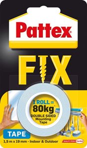 Pattex Super Fix - oboustranná lepící páska 1,9 cm x 1,5 m