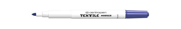 Centropen Popisovač 2739 na textil - modrý