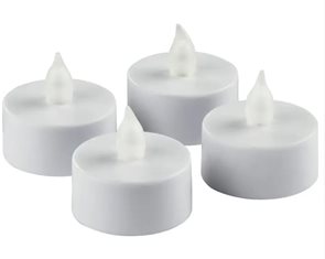 Hama LED čajové svíčky bílé - sada 4 ks