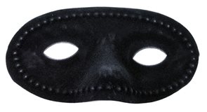 Maska oční - semišová
