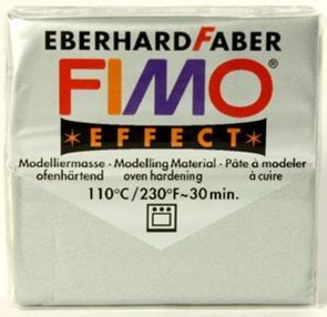 Modelovací hmota FIMO soft 56 g - 81 metalická stříbrná