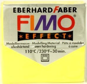 Modelovací hmota FIMO soft 56 g - 104 transparentní žlutá
