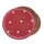 Podložky pod šálek - červené s puntíky
