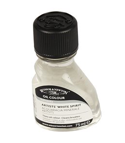 Ředidlo na olej. barvy WINSOR - white spirit - 75 ml