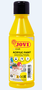 Akrylov&#225; barva DECOR AKRYL 250 ml - žlut&#225;