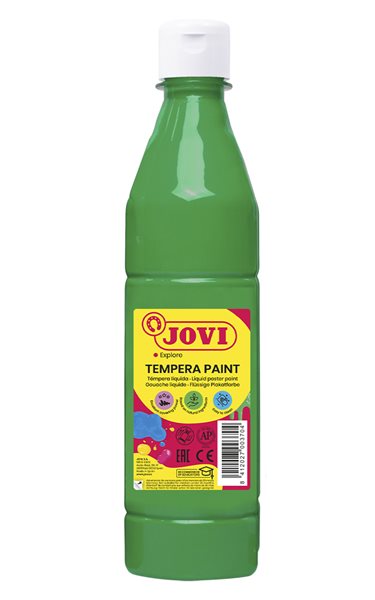Temperová barva JOVI PREMIUM 500 ml - Zelená, Sleva 50%