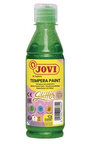 Temperová barva JOVI PREMIUM 250 ml, glitrová - Zelená