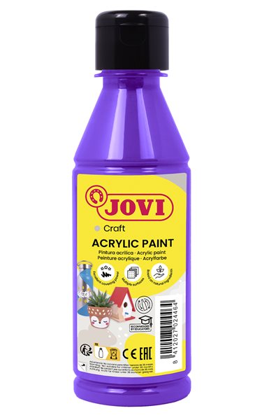 Levně Akrylová barva DECOR AKRYL 250 ml - fialová