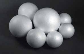 Polystyrenové koule - 40 mm - 50 ks