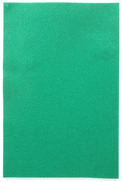 Dekorační filc 150 g/m2 - barva zelená - 20×30 cm, 150 g
