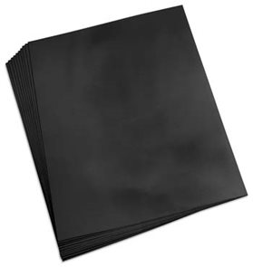 Barevné papíry A4 130 g - černá 100 kusů