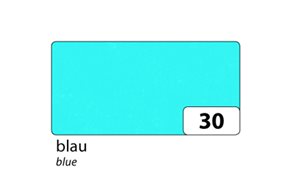 Hedvábný papír 50 × 70 cm, 20 g, 5 listů - barva modrá