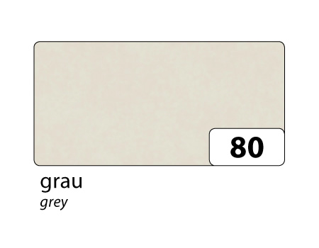Hedvábný papír 50 × 70 cm, 20 g, 5 listů - barva šedá